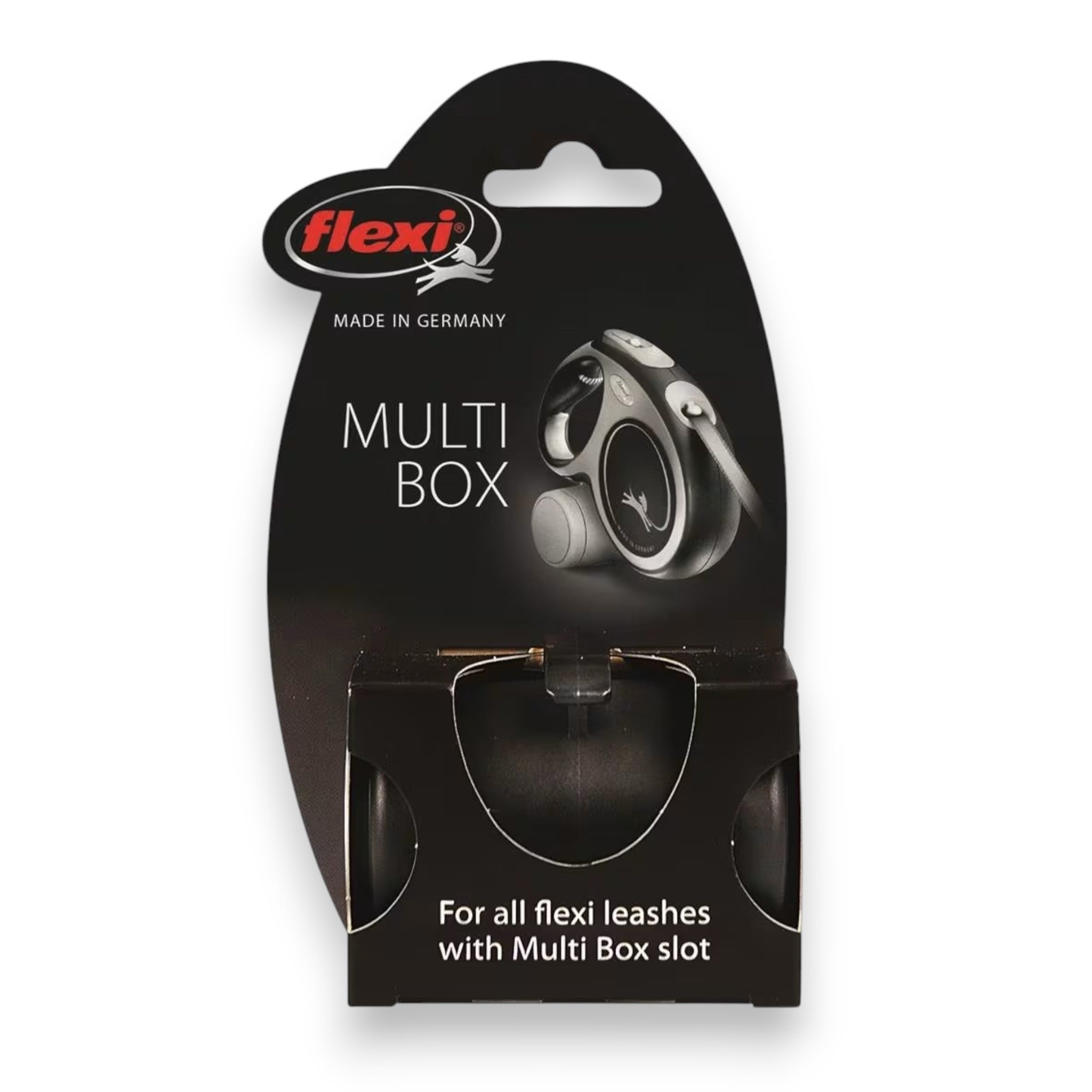 Flexi Multi Box godbit- og poseholder sort
