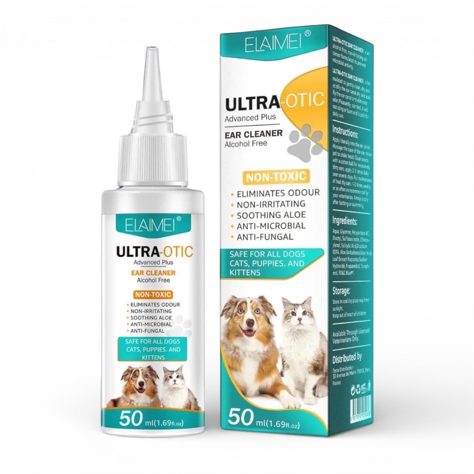 Ørerens til hund 50 ml