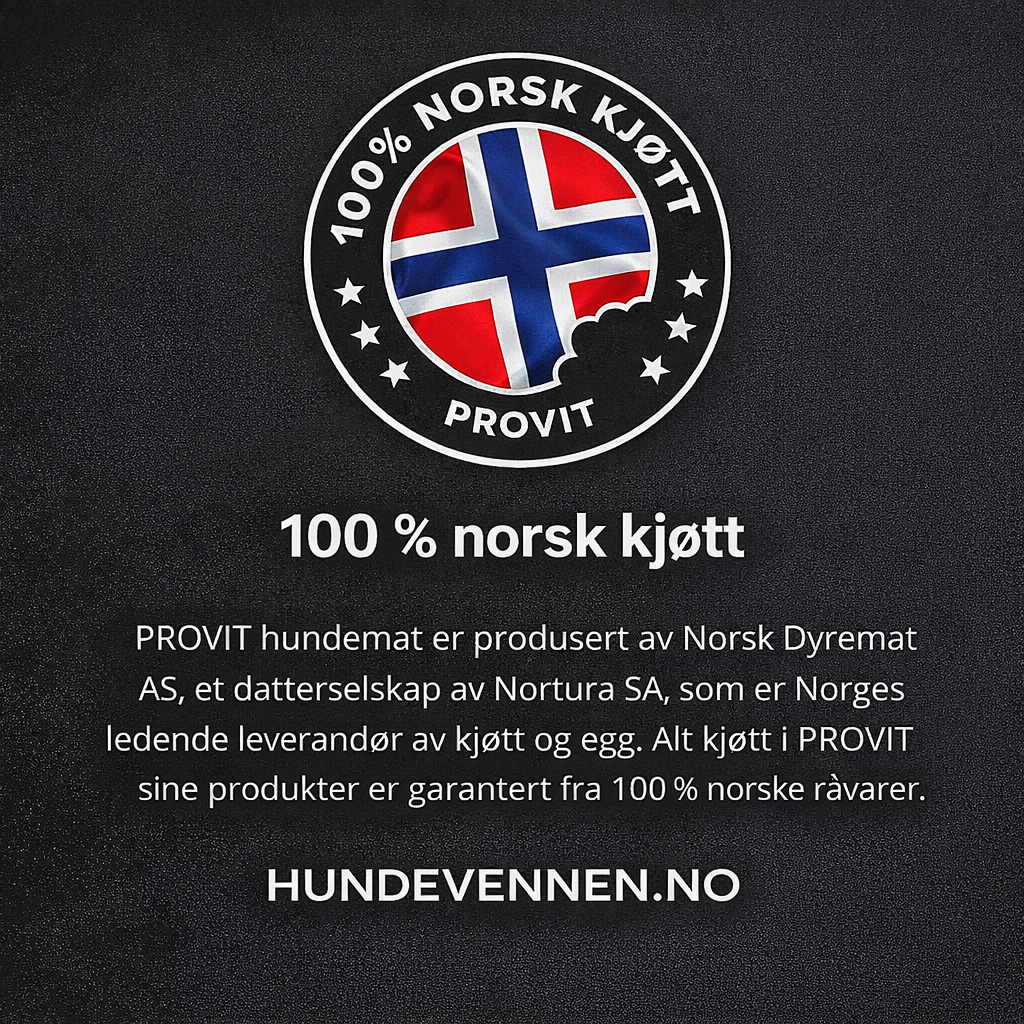 PROVIT laget av 100 prosent norsk kjøtt og produkter