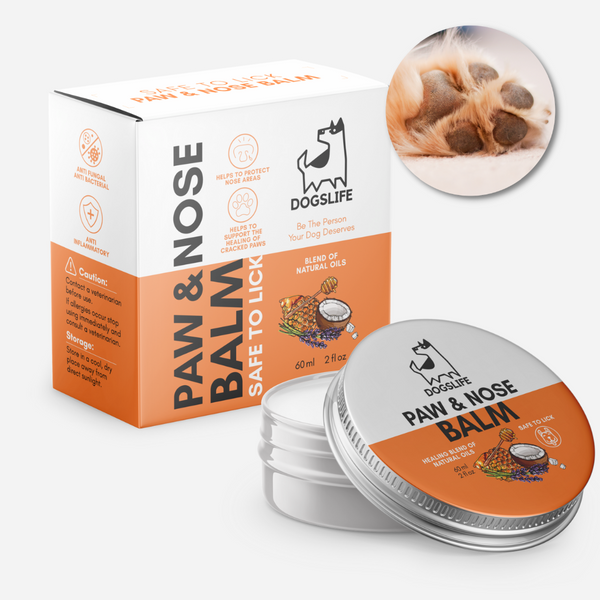 Potesalve og snutesalve til hund – Our Dogs Life - Paw & Nose Balm