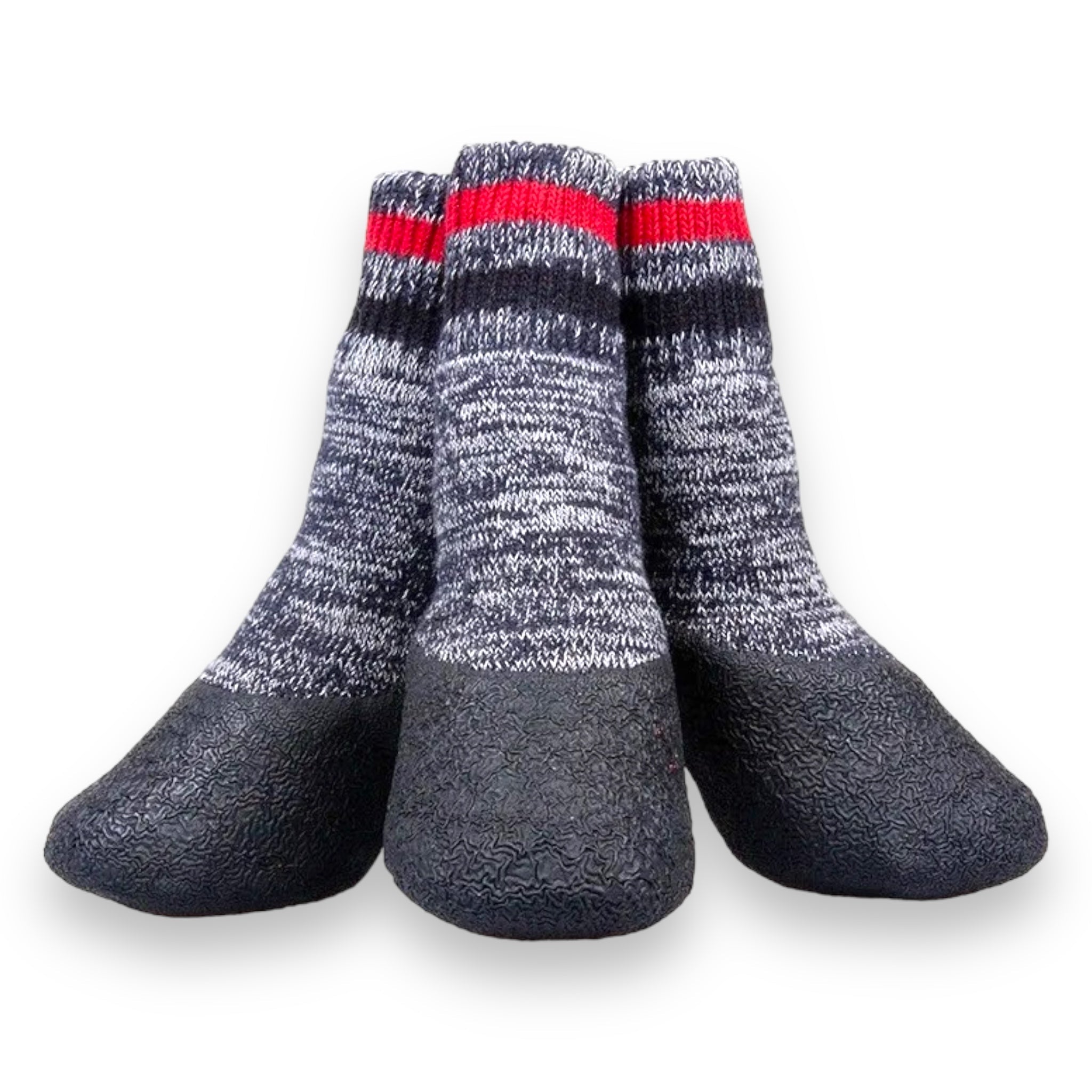 Potesokker i bomull og vanntett gummiunderlag