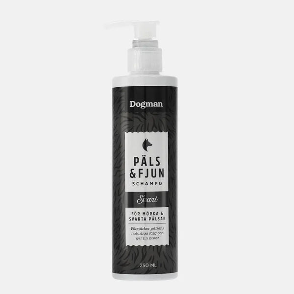 Shampoo For Mørk og Sort Pels – Dogman Päls & Fjun