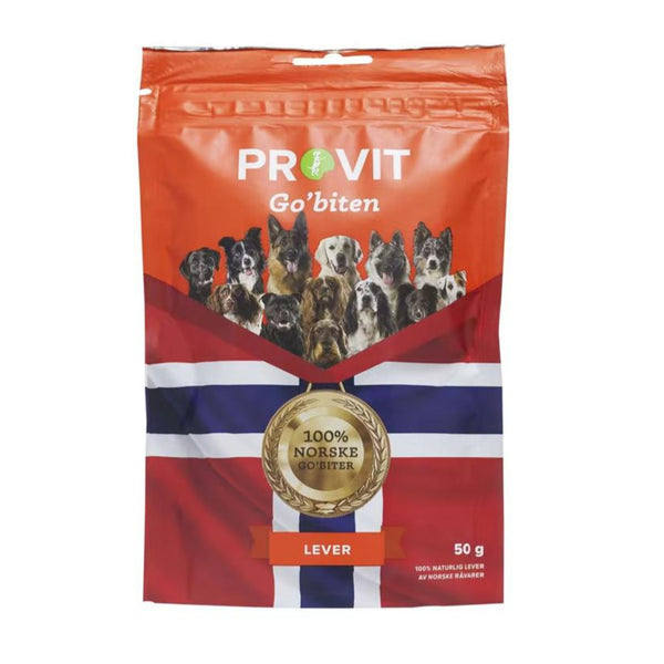 PROVIT Frysetørket Lever – Naturlige hundegodbiter 50g