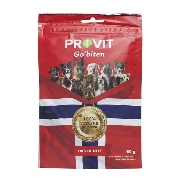 PROVIT Frysetørket Oksekjøtt – Naturlig hundegodbit 50g