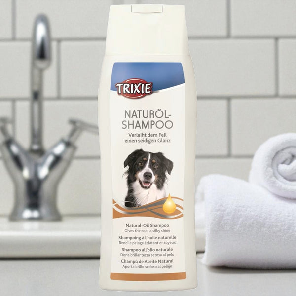 Trixie Naturöl Hundeshampo med Macadamia- og Tindvedolje
