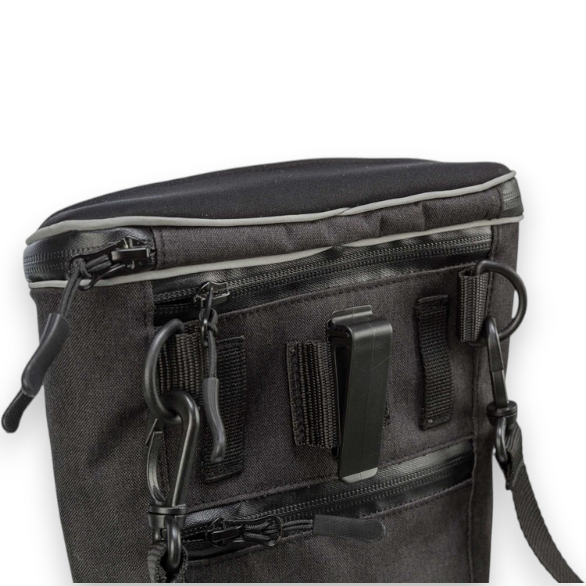Snacksbag Duo Treat 20x20x5cm Antrasitt