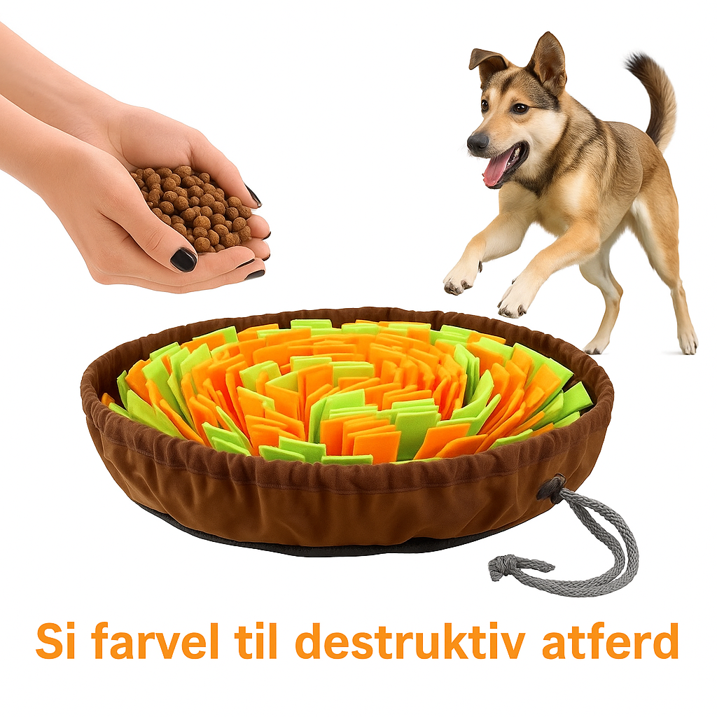 Snusematte til hund