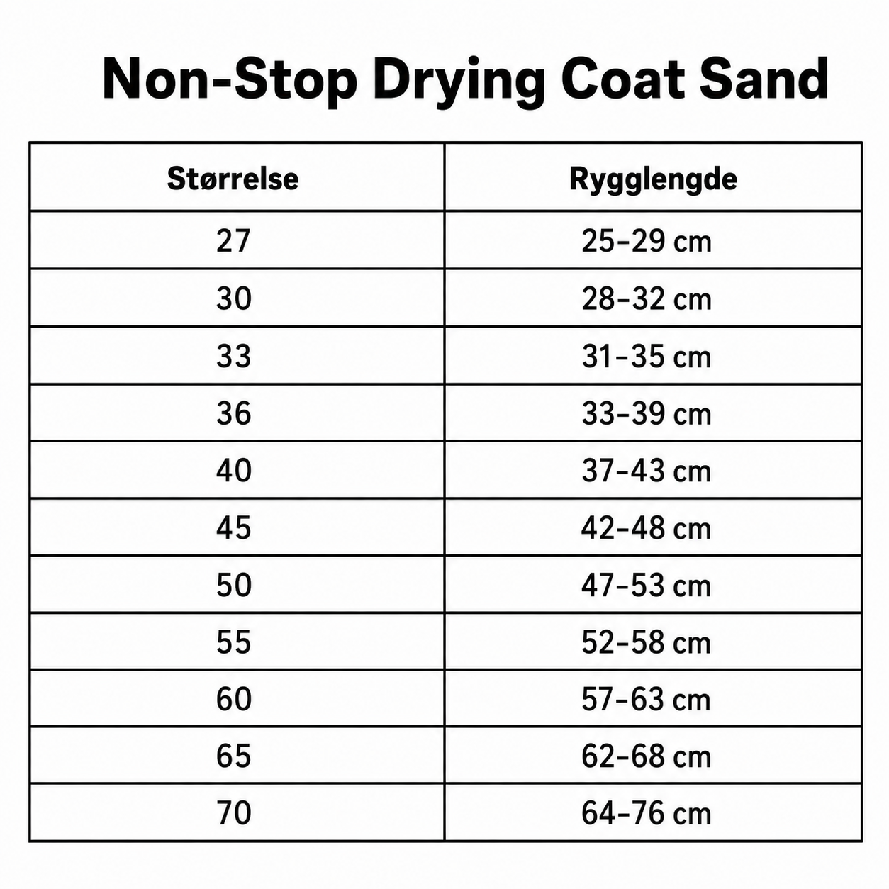 Non-stop dogwear Drying Coat – Sand