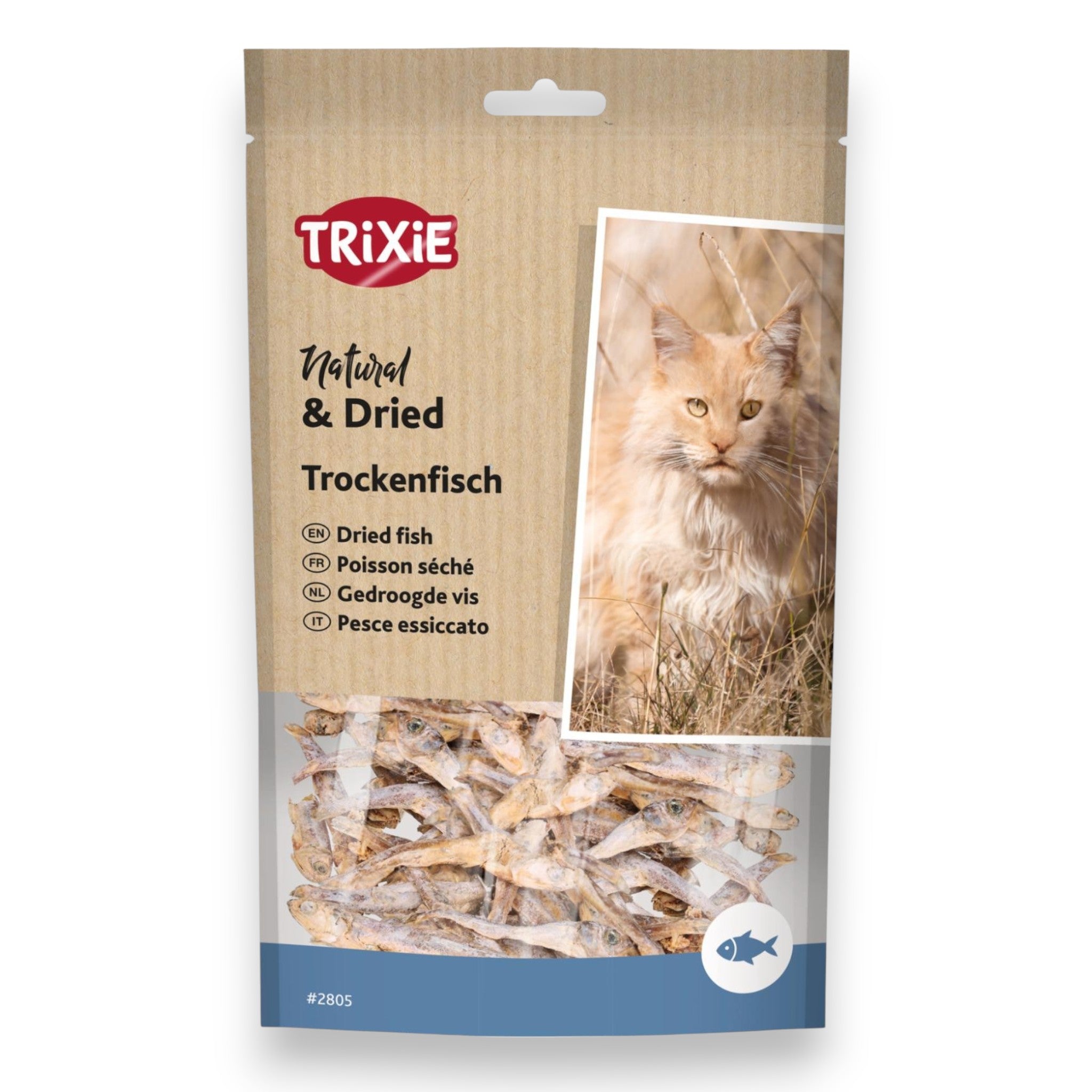 Tørrfisk til katt – 100% fisk – 50g