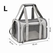 Transportbag i størrelse L med mål 45 × 30 × 30 cm