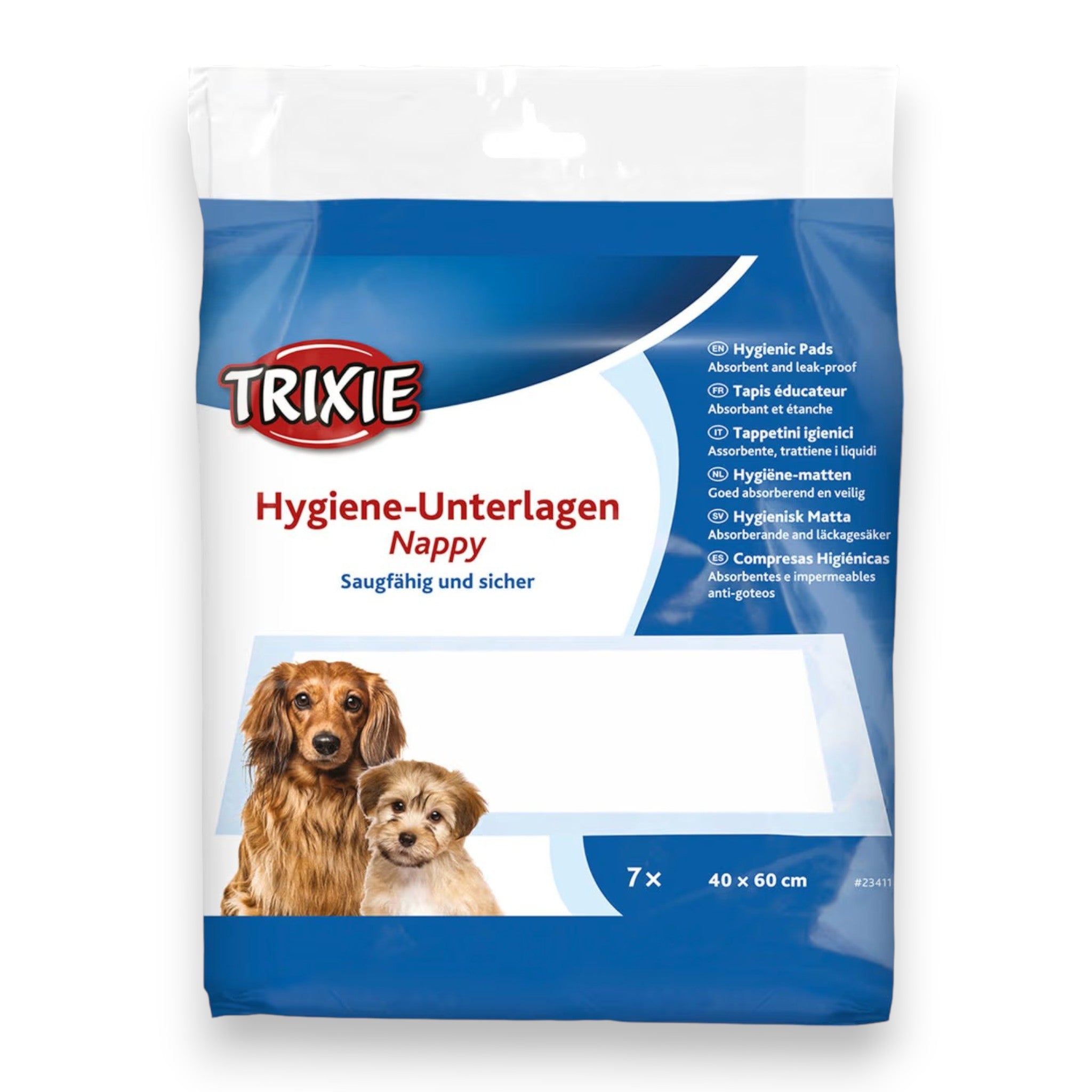Trixie tisseunderlag til valp, 40 × 60 cm, 7 stk.
