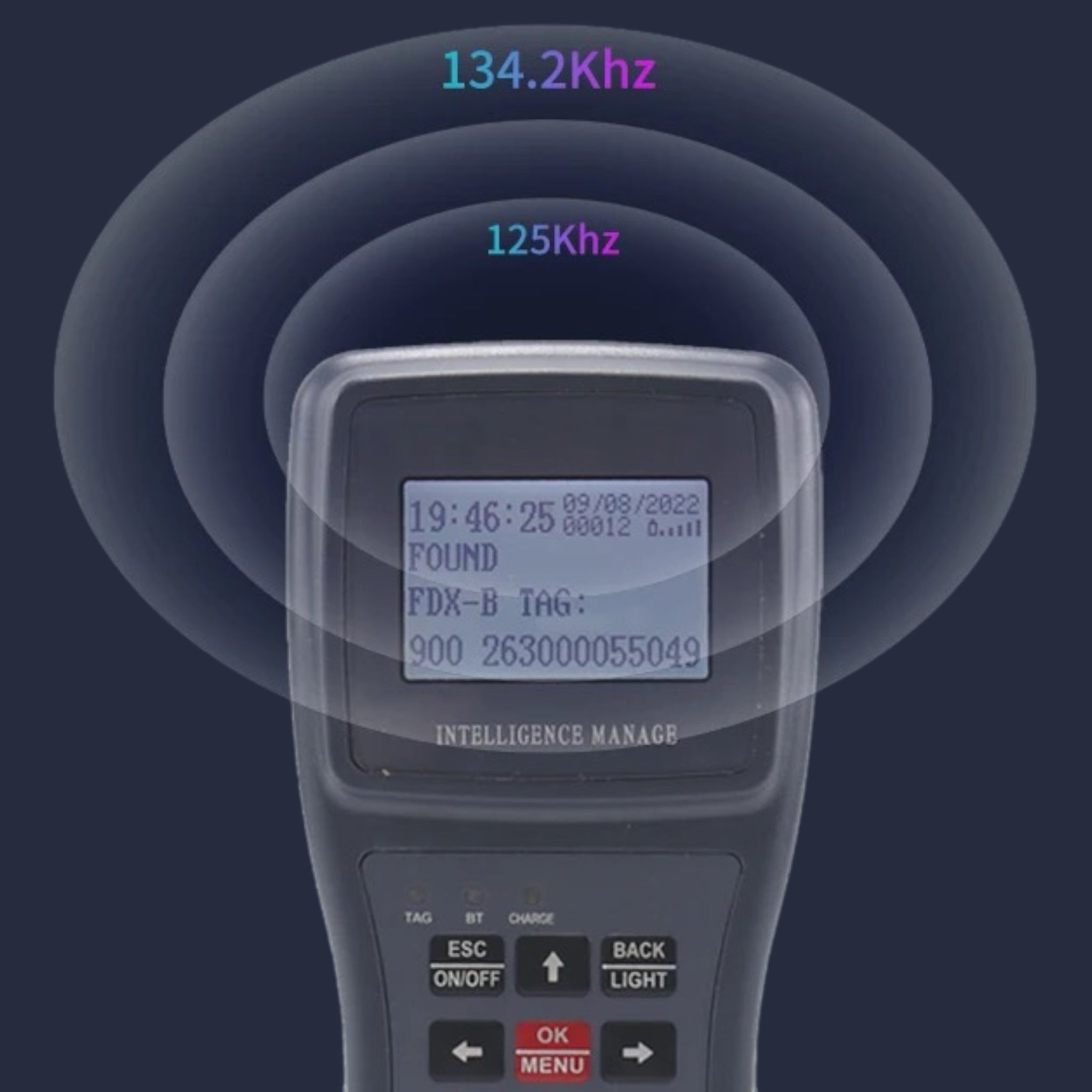 Mikrochipleser 134,2 kHz