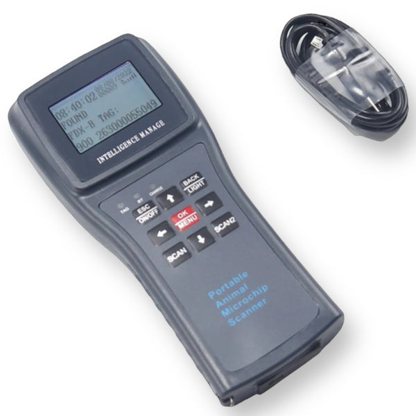 Chipleser til dyr – Mikrochip Scanner 134.2Khz for kjæledyr