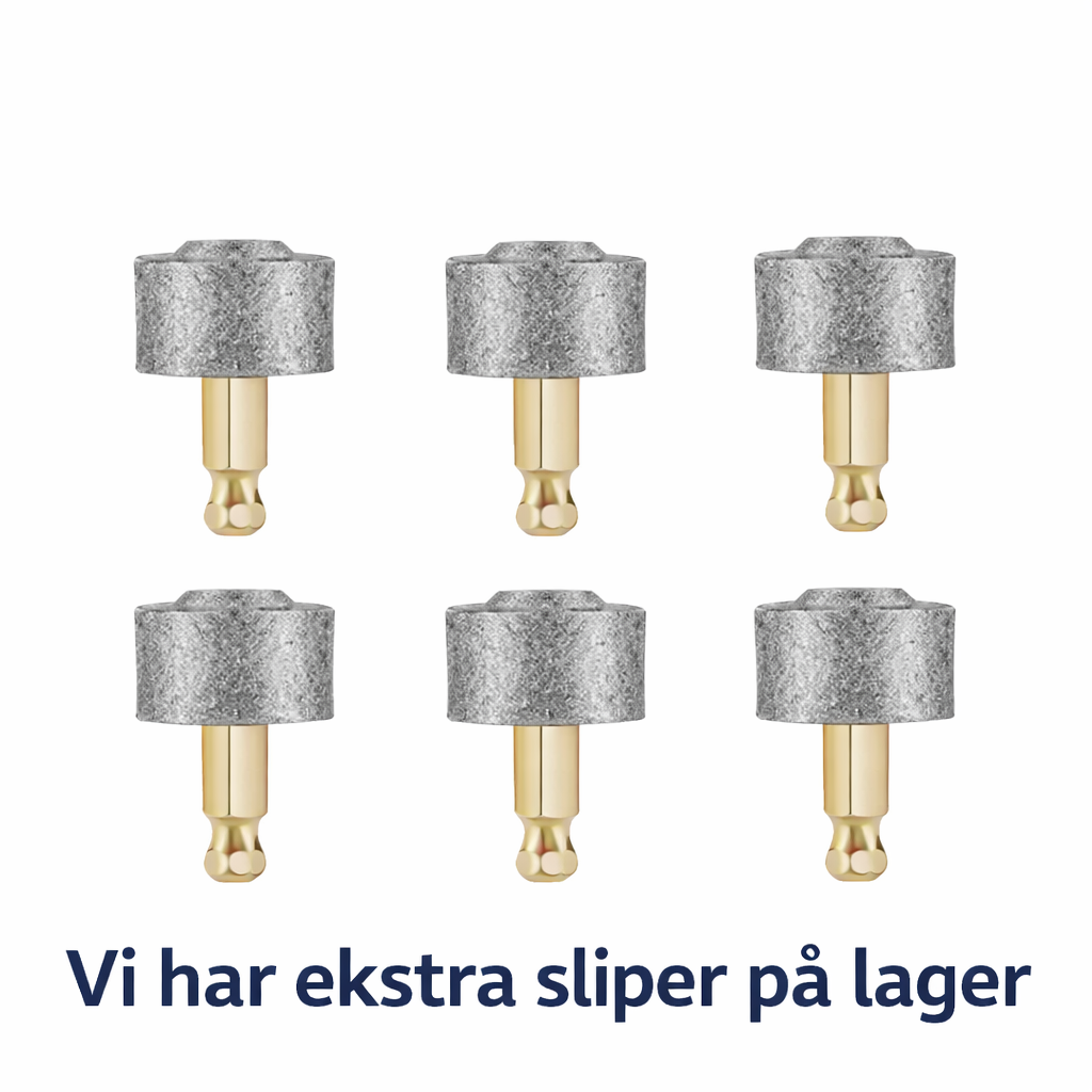 Ekstra slipehoder til elektrisk neglesliper for hund og katt