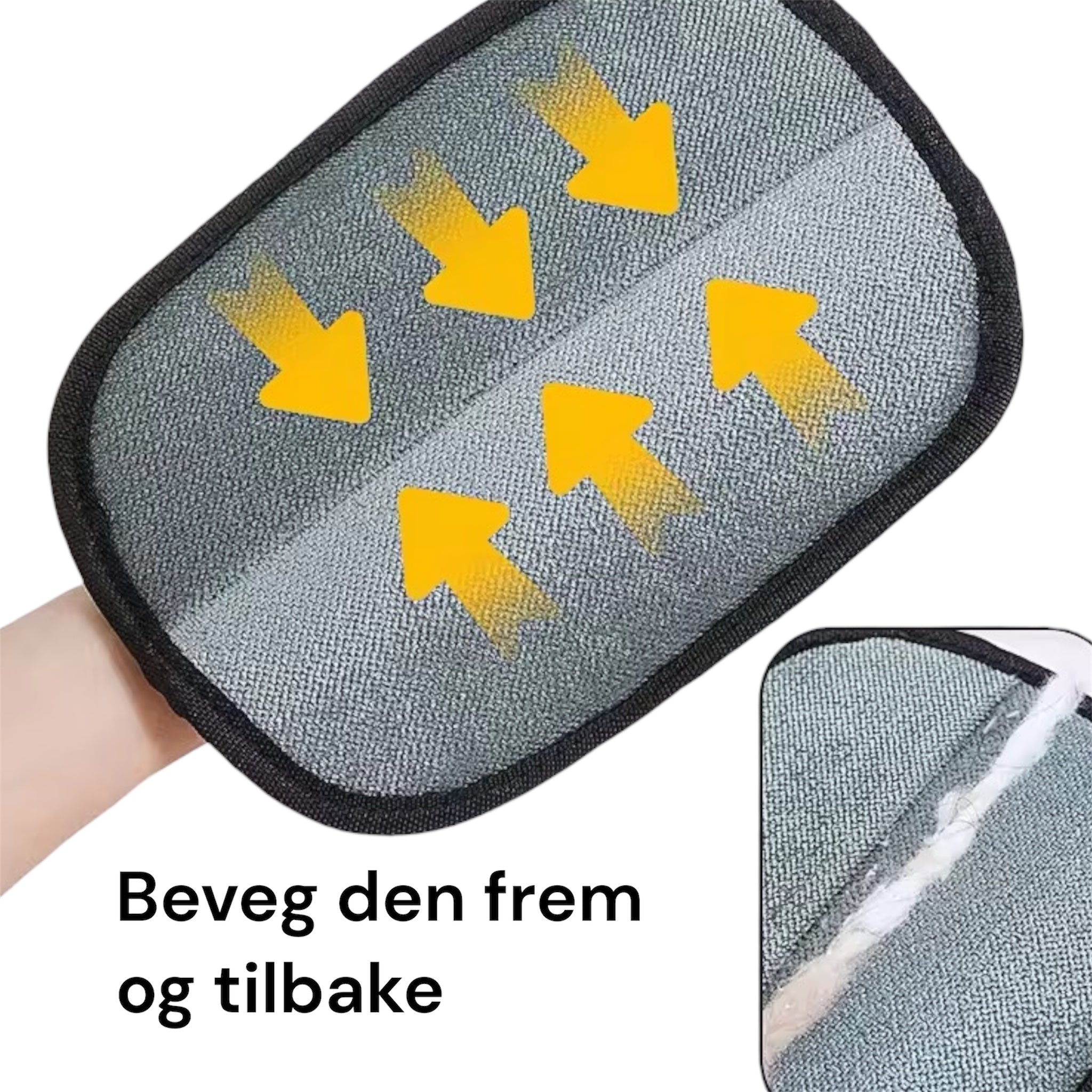 Hanske for hundehårfjerning