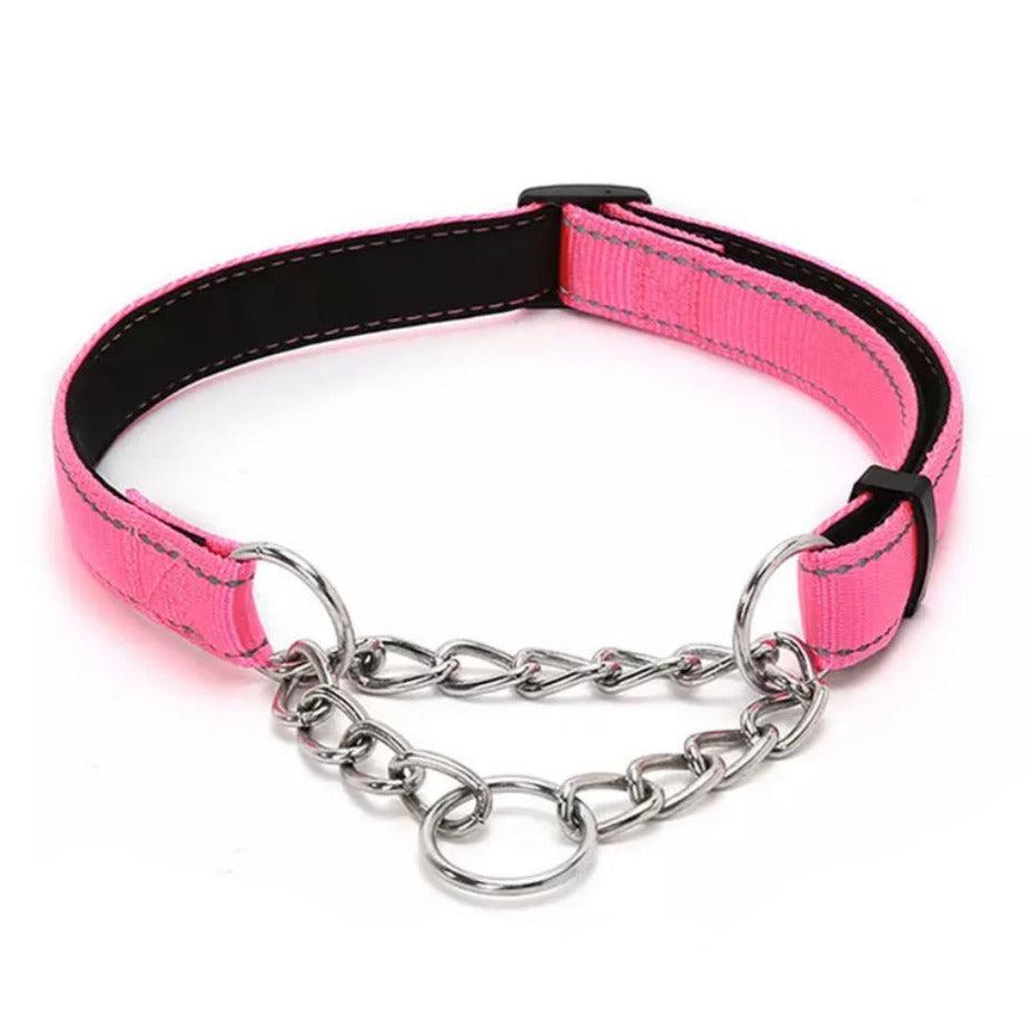 Halvstrup halsbånd hund - Nylon - Hundevennen