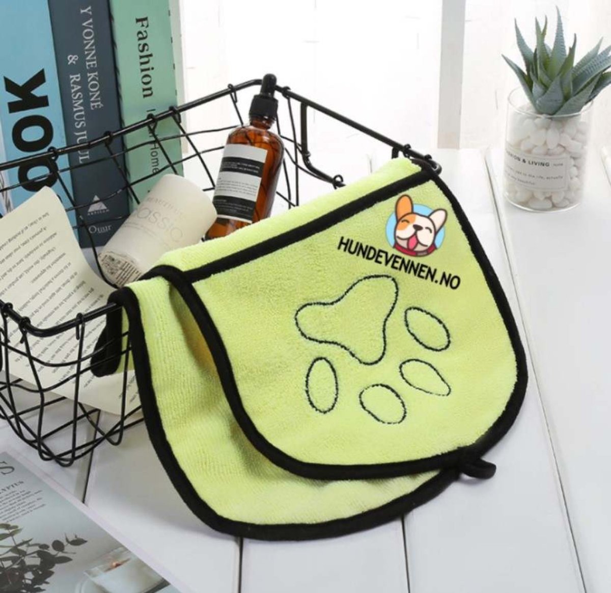 Håndkle hund - Mikrofiberhåndkle - Hundevennen