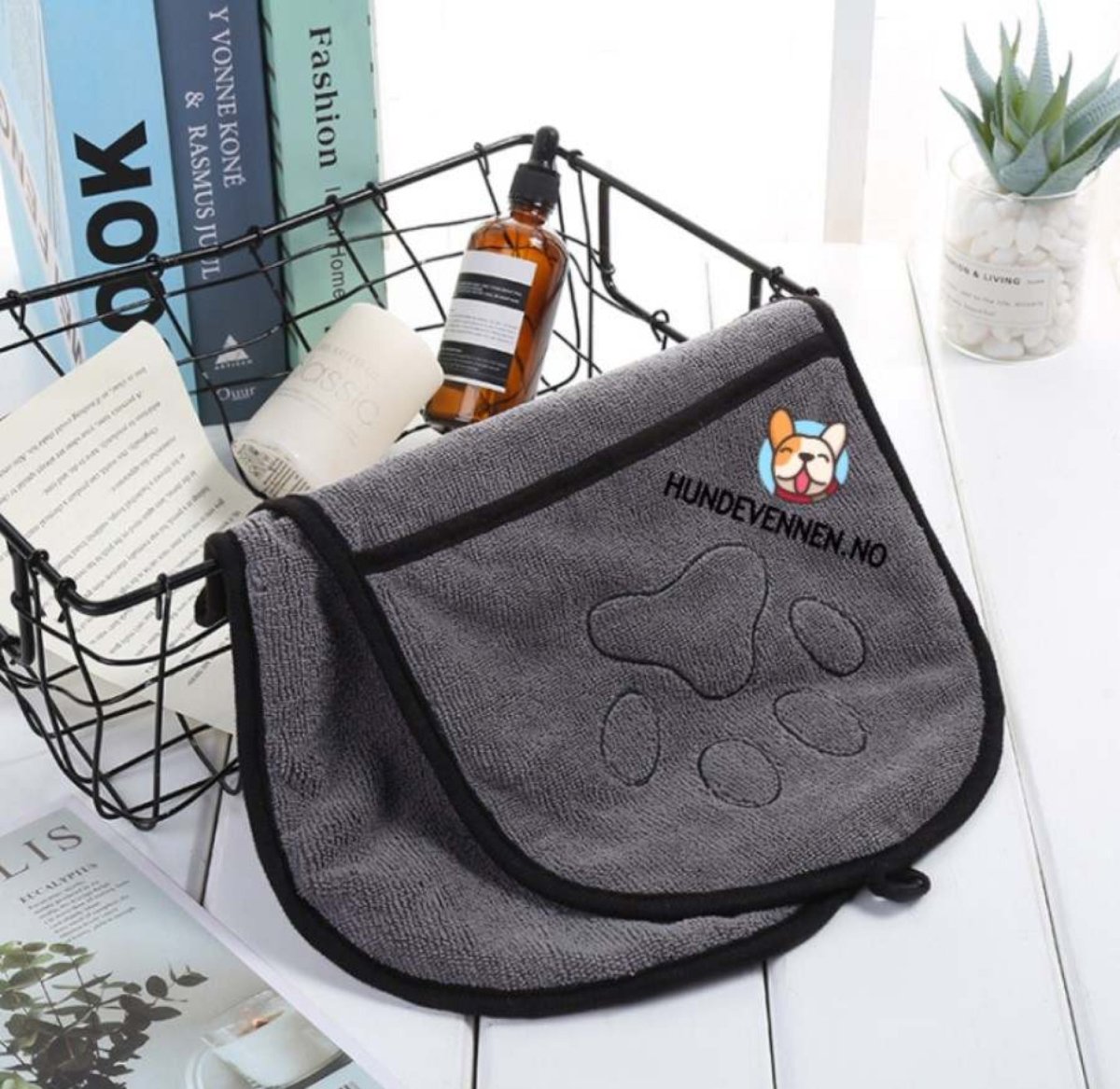 Håndkle hund - Mikrofiberhåndkle - Hundevennen