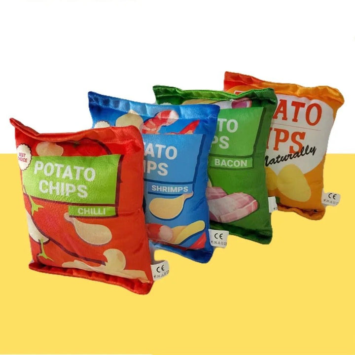 Hundeleke - Potetchips med piper - Hundevennen