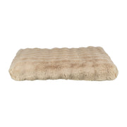 Hundepute Elli Soft Edition i myk plysj, sand