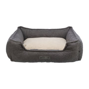 Hundeseng Coline i mørkegrått og beige