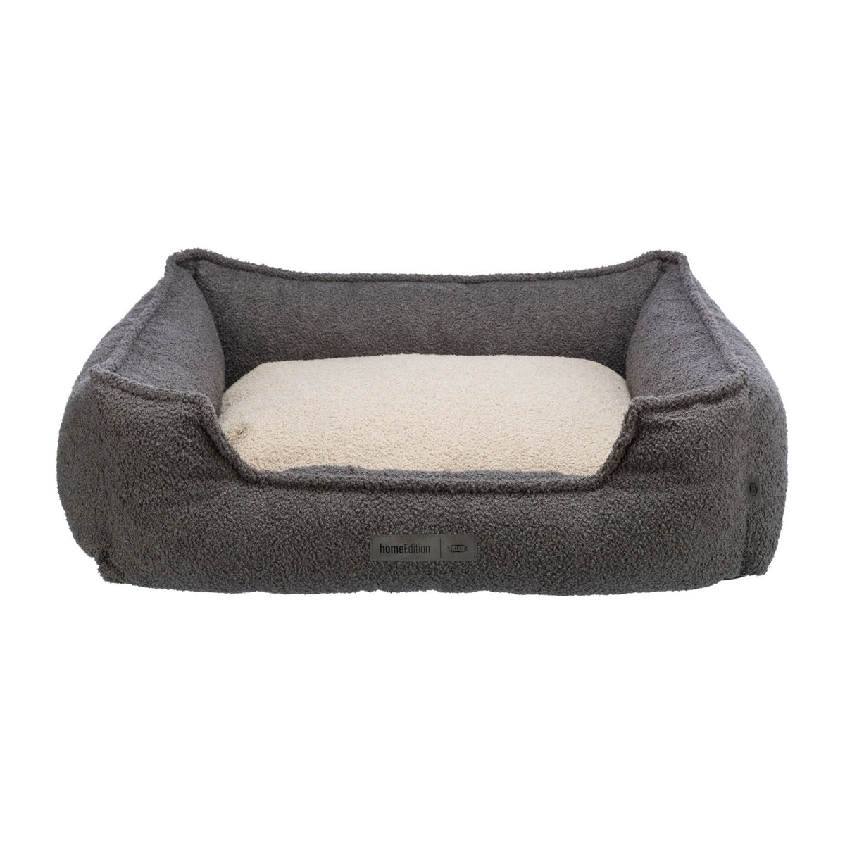Hundeseng Coline i mørkegrått og beige