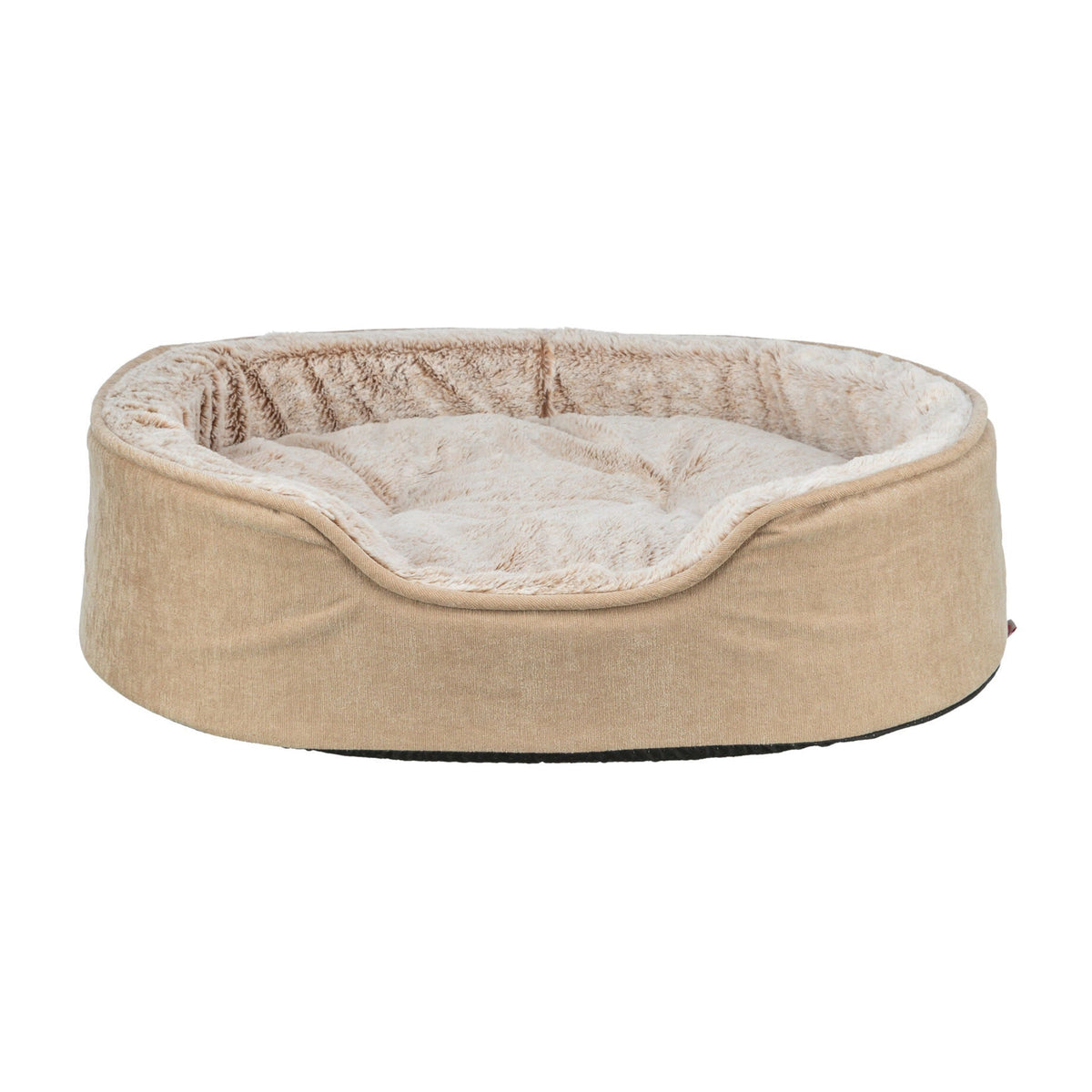 Ortopedisk hundeseng Lino Vital Soft fra Trixie, beige og krem