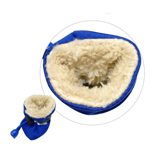 Fôrede hundesokker med refleks