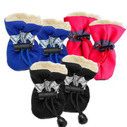 Fôrede hundesokker med refleks