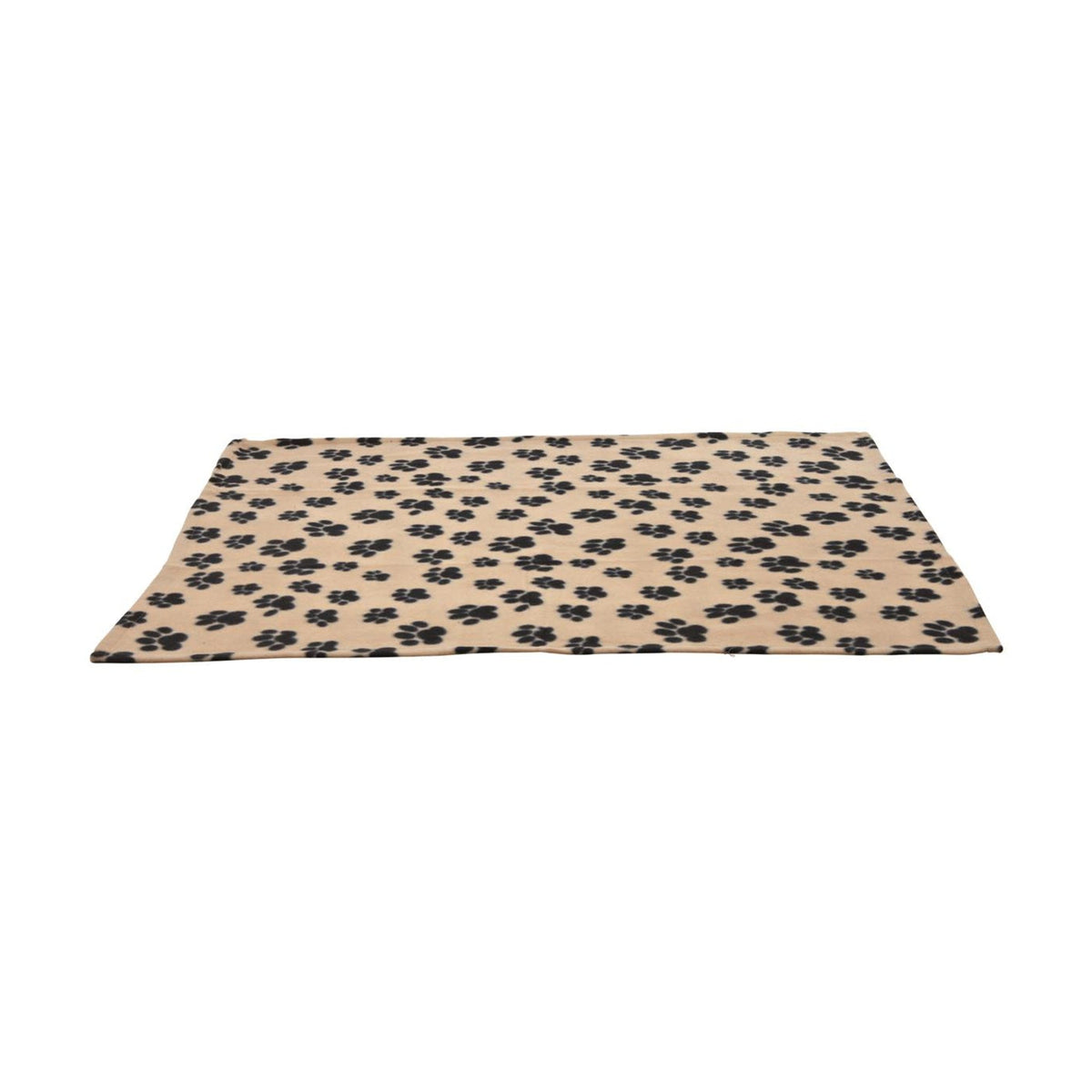 Hundeteppe Beany i fleece, beige, på hvit bakgrunn