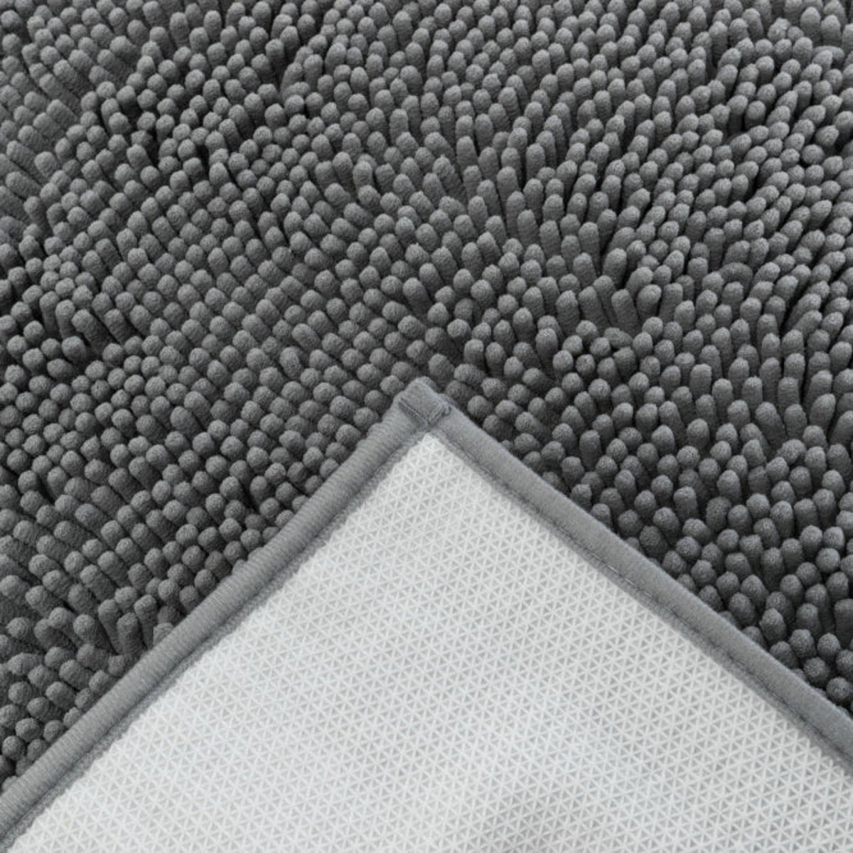 Nærbilde av hundeteppe Dirt Absorbing, grå