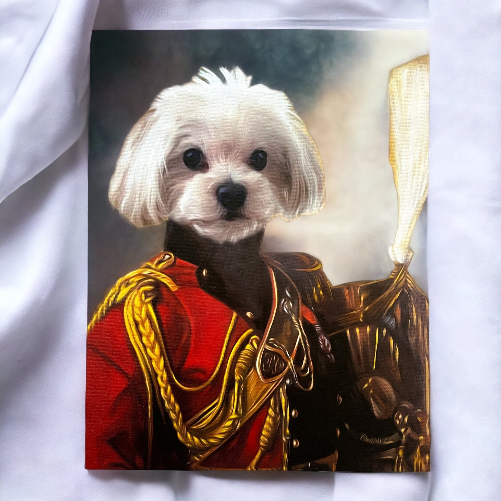 Portrett hund - Dyreportrett - Kunst av ditt kjæledyr - Hundevennen