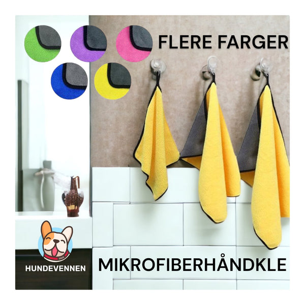Håndkle til hund - Superabsorberende håndkle