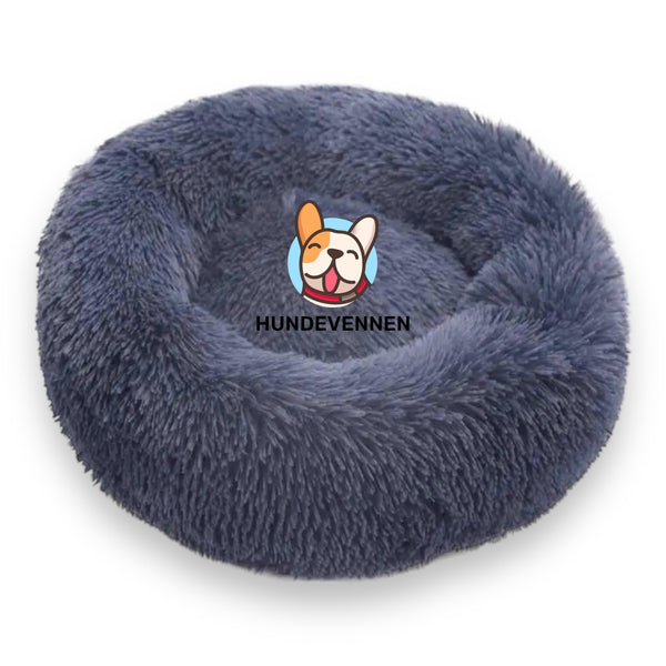 Hundeseng donut – Fluffy og myk seng til hund og katt (60 & 80 cm)