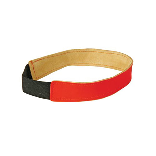 Jakthalsbånd med strikk – signaloransje (30–50 cm)