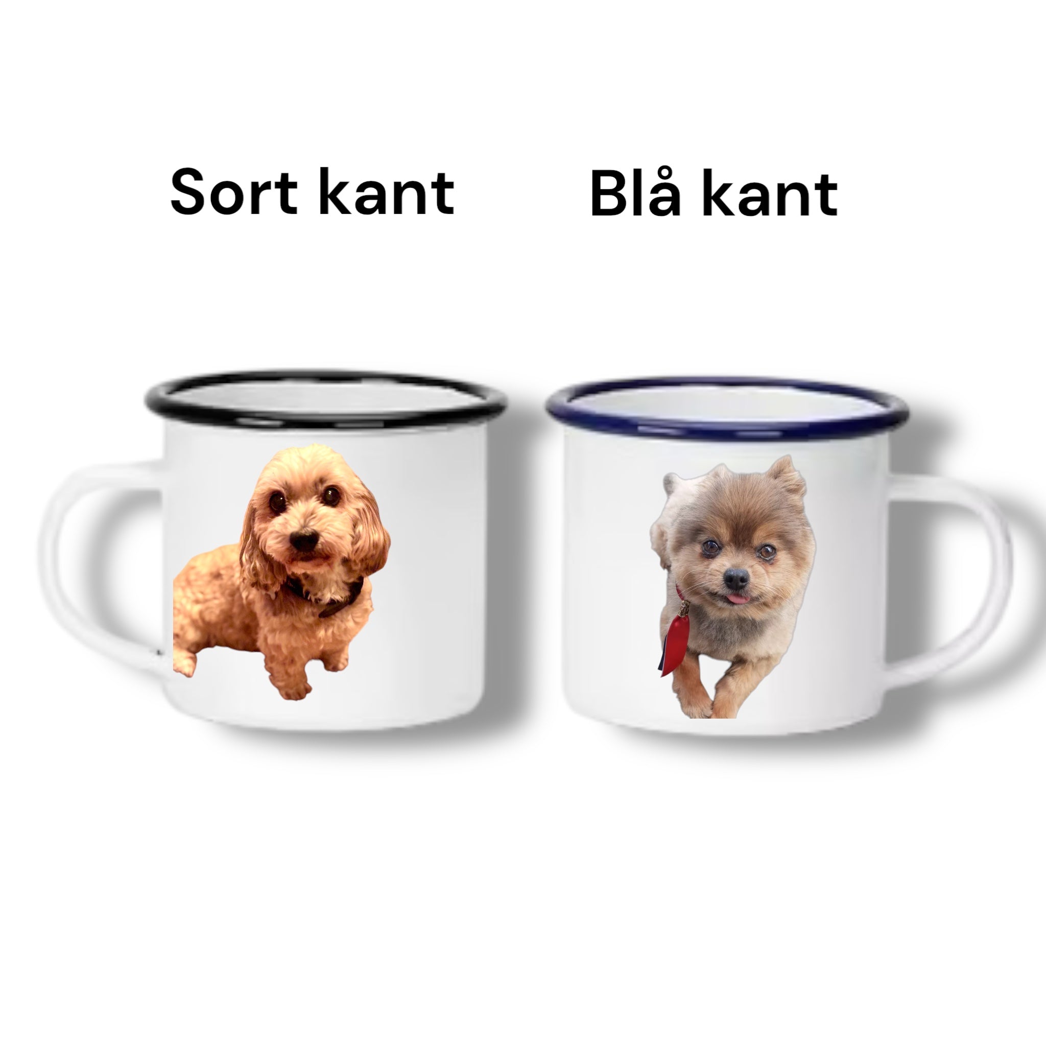 Personlig emaljekopp med navn