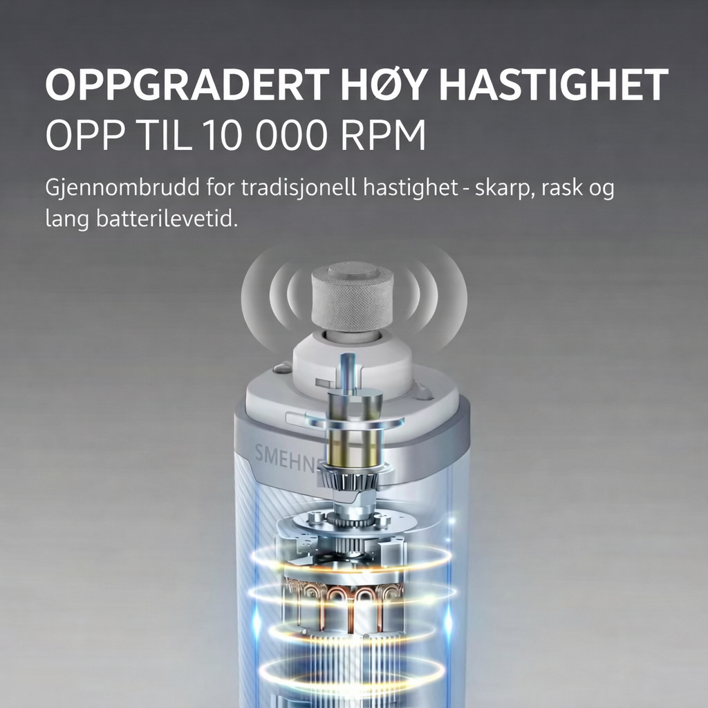Kraftig neglesliper med oppgradert høy hastighet opptil 10000 RPM