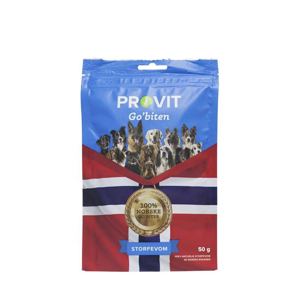 PROVIT Frysetørket Vom – Naturlige godbiter til hund 50g