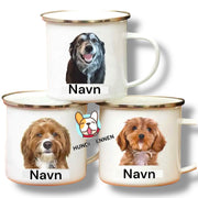 Personlig emaljekopp med navn