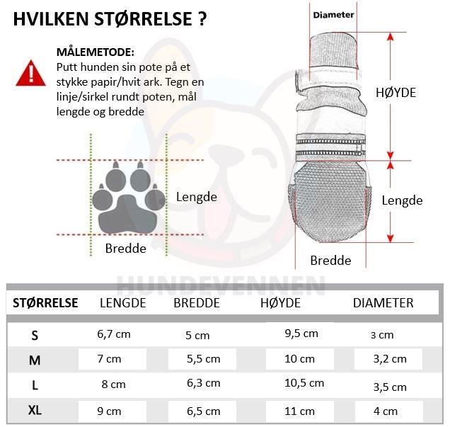 Potesokker - Vannavstøtende og antiskli - Hundevennen