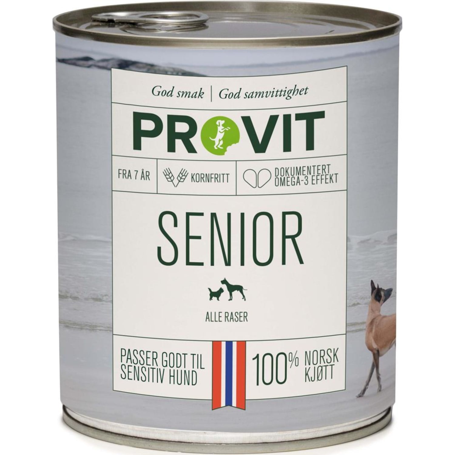 PROVIT senior våtfôr til hund 800 g