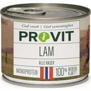 PROVIT lam våtfôr til hund 185 g