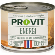 PROVIT ekstra energi våtfôr til hund 185 g
