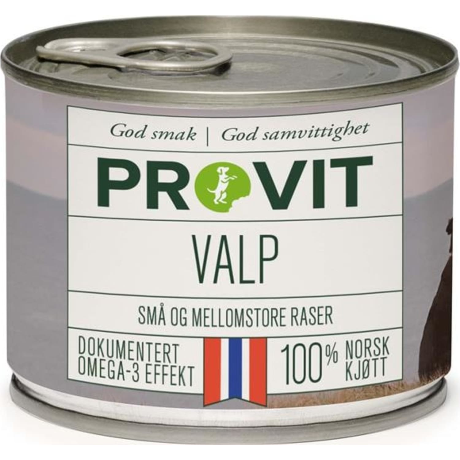 PROVIT valp små og mellomstore raser våtfôr 185 g