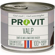PROVIT valp små og mellomstore raser våtfôr 185 g