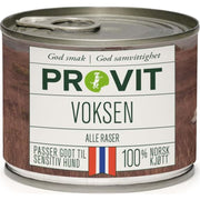 PROVIT voksen våtfôr til hund 185 g