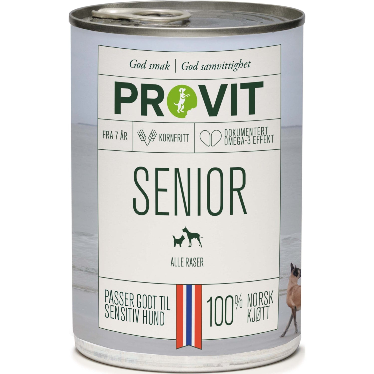 PROVIT senior våtfôr til hund 400 g