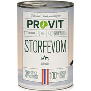 PROVIT storfevom med krill våtfôr til aktiv hund 400 g