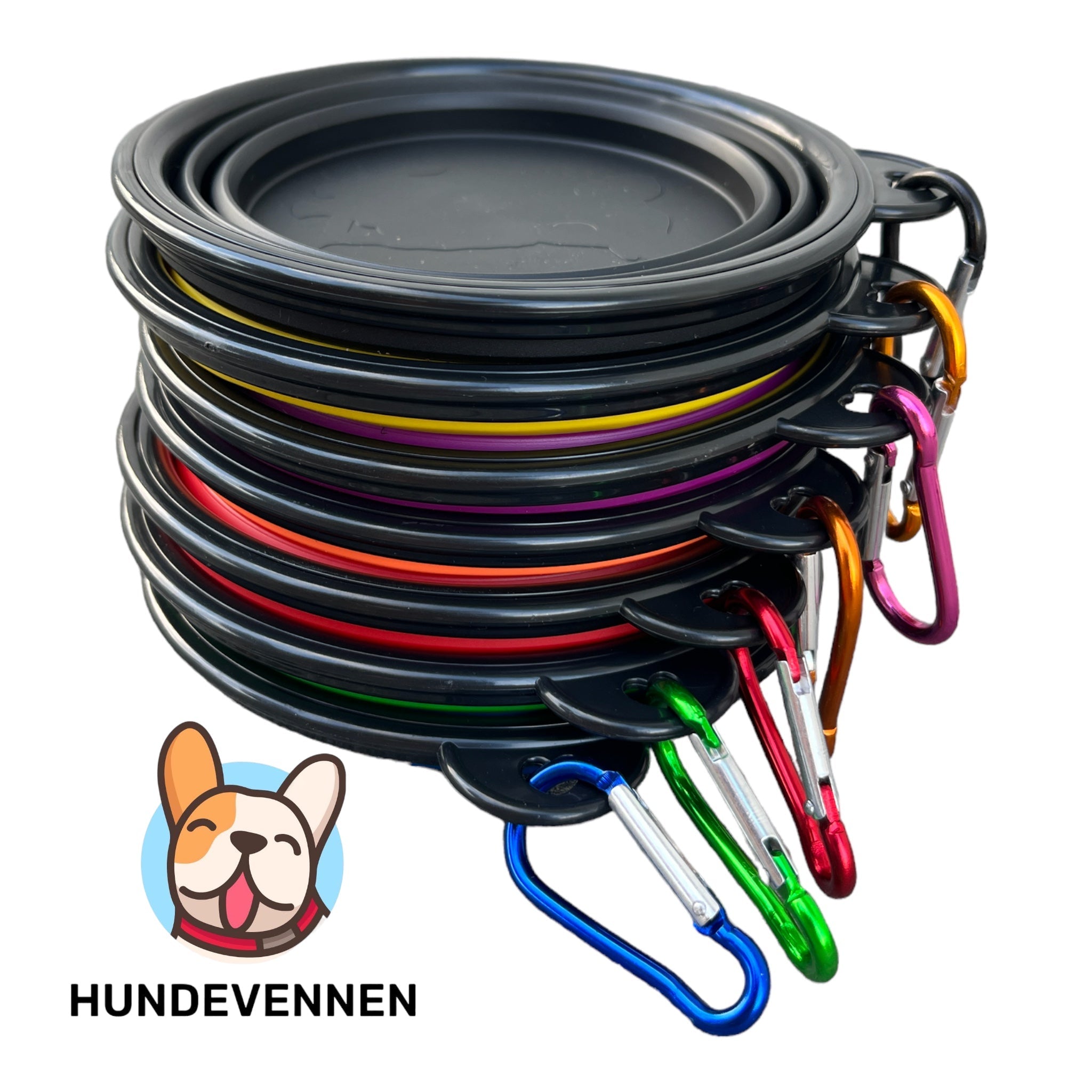 Sammenleggbar reiseskål