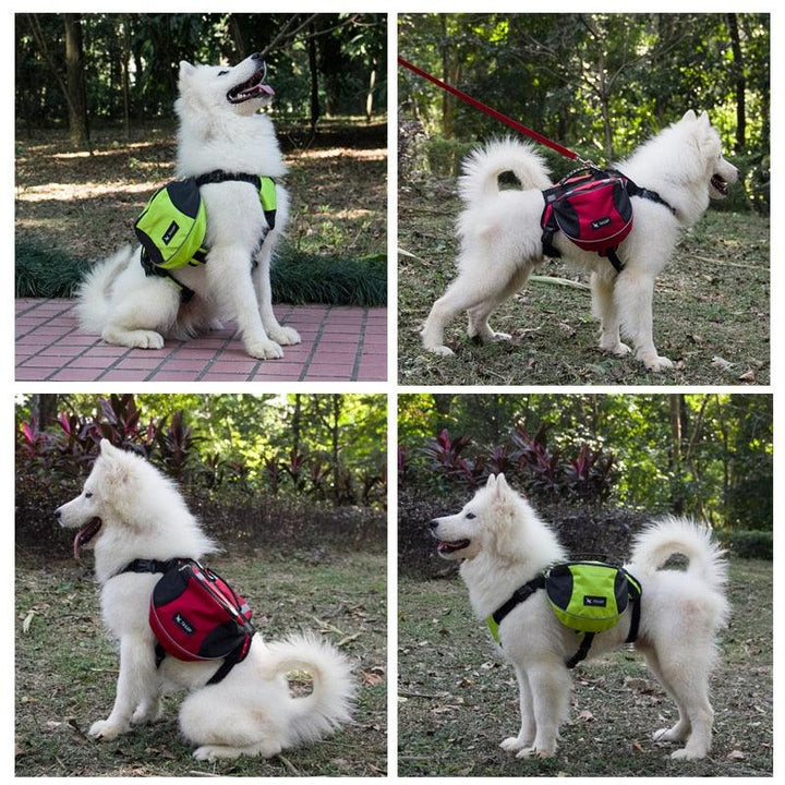Ryggsekk til hund /Kløv hund - Få med gratis bånd - Hundevennen